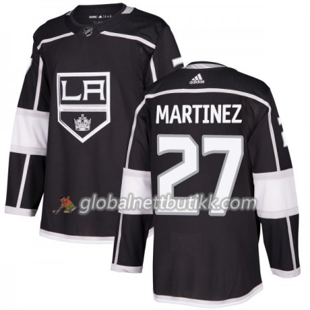 Los Angeles Kings Hockeydrakt Alec Martinez 27 2017-2018 Svart Adidas Authentic - Herre